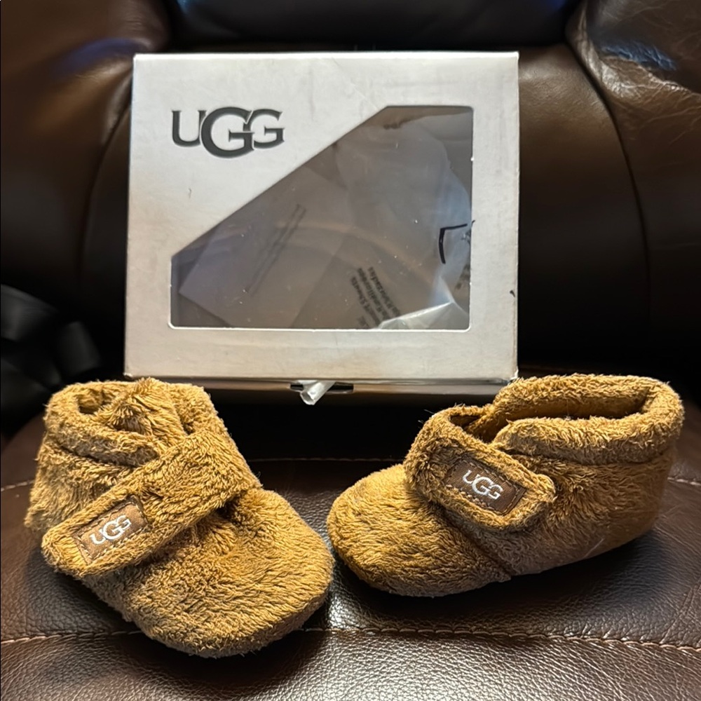 UGG Tan Baby Booties